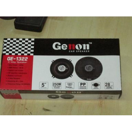 GENON 5 Inch 250 Watt Speakers IMPP Rubber Edge Cone | GE 1322